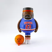 SML SPORT 04 籃球公仔-藍（橘頭帶）藍（橘頭帶）
