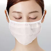 日本 Alphax 純蠶絲極薄透氣保濕口罩粉紅