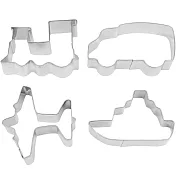 《GP&me》Dolce餅乾模4件(交通工具)