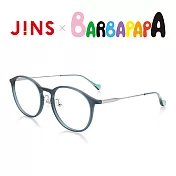 JINS 泡泡先生聯名鏡框-小波士頓框(ALRF19S149)孔雀藍
