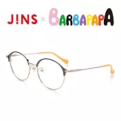 JINS 泡泡先生聯名鏡框-金屬波士頓框(ALMF19S152)棕色