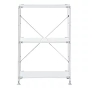 [MUJI無印良品]SUS鋼製層架組 /亮面淺灰/小/9S