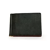 Harvest Label｜沉穩大人味 日系輕薄兩折式鈔票夾/短夾 黑色
