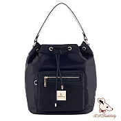 B.S.D.S冰山袋鼠 - 微醺小調 - 經典水桶造型三用後背包 - 曜石黑【H002K】