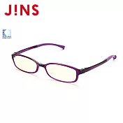 JINS 33%濾藍光無度數鏡框(APC14A001)紫色