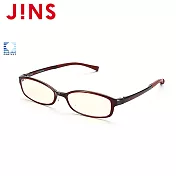 JINS 33%濾藍光無度數鏡框(APC14A001)棕色
