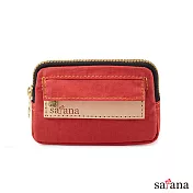 satana - 小巧零錢包/鑰匙包 -洛可可紅