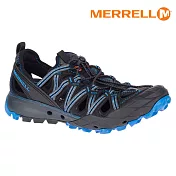 MERRELL 男 水陸兩棲運動鞋CHOPROCK SHANDAL ML50365 / 城市綠洲 (透氣快乾、防臭抗菌、黃金大底)US8深灰/寶藍