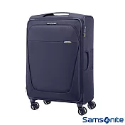 Samsonite新秀麗 29吋B-Lite商務型大容量飛機輪可擴充布面TSA海關鎖行李箱(海軍藍)