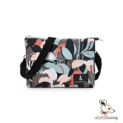 B.S.D.S冰山袋鼠 - 楓糖瑪芝 - 橫式造型百搭斜背包 - 熱帶雨林【003】