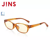 JINS 33%濾藍光無度數鏡框(APC14A002)淺棕