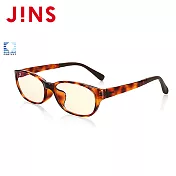 JINS 33%濾藍光無度數鏡框(APC14A002)木紋棕