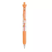 San-X 拉拉熊 ZEBRA斑馬 SARASA CLIP 環保中性筆。橘色