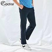 ADISI 男sorona智慧型修身長褲AP1911056 (M-2XL) / 環保紗、彈性、柔軟、快乾、抗汙L深藍