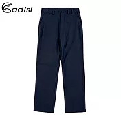 ADISI 男sorona智慧型舒適長褲AP1911057 (M-2XL) / 環保紗、彈性、柔軟、快乾、抗汙M深藍