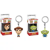 FUNKO POP 鑰匙圈 玩具總動員 胡迪 三眼怪 2款1組