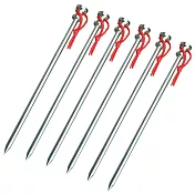 【德國 HIGH PEAK】Alloy Rock 鋁製營釘(六入) / HP42232-SLR-F