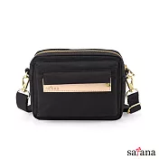 satana - Soldier 隨行斜肩包/腰包 -黑色