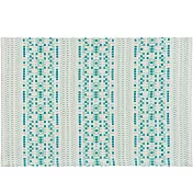 《NOW》棉質織紋餐墊(綠點)