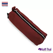 Loft THAI | 泰.筆類小物帆布收納袋 暗紅