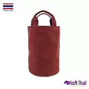Loft THAI | 泰.百搭帆布隨行袋 暗紅