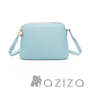 aziza ELSIE 斜背貝殼包 水藍