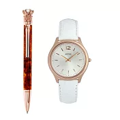 ARTEX 皇家禮讚原子筆+手錶 雙組合