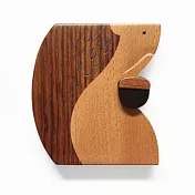 〔譚木匠〕諾亞方舟＿松鼠票卡匣