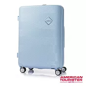 AT美國旅行者 29吋Groovista 霧面耐磨吸震PC硬殼行李箱(粉藍)