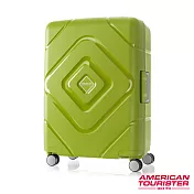 AT美國旅行者 29吋Trigard 菱格設計PP三點式扣鎖飛機輪行李箱(綠)