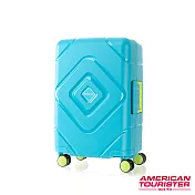 AT美國旅行者 20吋Trigard 菱格設計PP三點式扣鎖飛機輪登機箱(水藍)