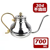 MILA 不鏽鋼經典宮廷壺(細口壺)700ml