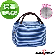 義大利BLACK HAMMER 野餐保溫袋-四色可選藍