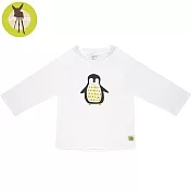 德國Lassig-嬰幼兒抗UV長袖泳裝上衣-白企鵝12個月