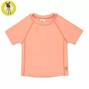 德國Lassig-嬰幼兒抗UV短袖泳裝上衣-琥珀粉12個月