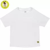 德國Lassig-嬰幼兒抗UV短袖泳裝上衣-小米白12個月