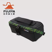 【FUJIYA】限量-高緩衝大開口工具收納袋(大)-迷彩綠/黑-FHC-LG
