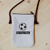 我思我作|熱愛運動_足球 手機袋