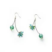 【CITRUS】香氛精油耳墜《孔雀綠》