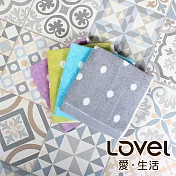 Lovel 專利咖啡紗除臭抗UV圓點方巾3件組其他-顏色備註