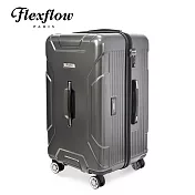 法國Flexflow 南特系列29吋防爆拉鍊特務箱胖胖箱(智能測重)-太空灰