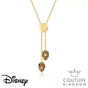Disney Jewellery 迪士尼獅子王辛巴與刀疤鍍14K金項鍊 The Lion King Simba Vs Scar Necklace