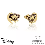 Disney Jewellery 迪士尼獅子王辛巴鍍14K金耳釘 The Lion King Simba Stud Earrings