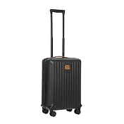 【BRIC S】BRICS 義大利 CAPRI 19.5吋 真皮拉鍊 登機箱黑色