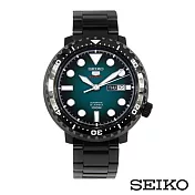 SEIKO精工 小鮪魚精工5號罐頭機械自動上鍊男腕錶-黑x45mm SRPC65K1無黑色