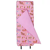 【LoveBBB】美國 Wildkin 無毒幼教睡袋 28708 凱莉小馬 安親班/兒童睡袋(3-7歲)