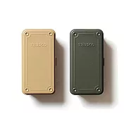 【Trusco】限量組合-限量款上掀式收納盒(大) -迷霧淺灰綠＋迷霧暖沙色