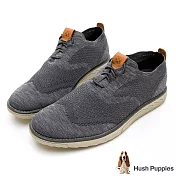 Hush Puppies Expert 針織綁帶男休閒鞋US8.5淺灰色