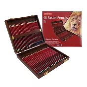 【DERWENT德爾文】粉彩色鉛 48色木盒
