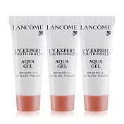 LANCOME 蘭蔻 超輕盈UV水凝露SPF50 PA++++(10ml)X3 新款-公司貨